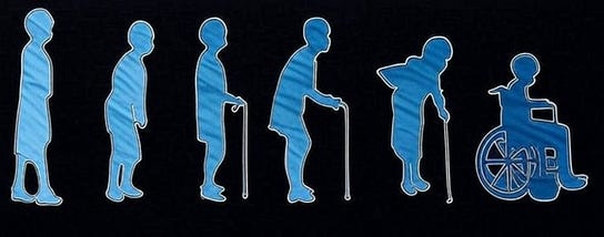 老化は足からやってくる