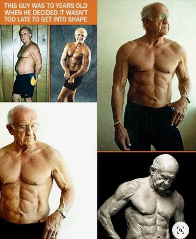80歳の男性、筋トレ効果