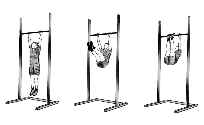 toes to bar exercise